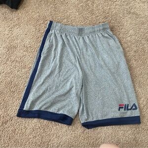 Fila Gray and Blue Boy’s Shorts